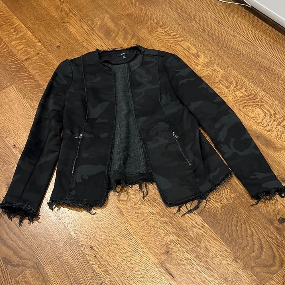 Drew Women’s Blazer Green and Black Size XS